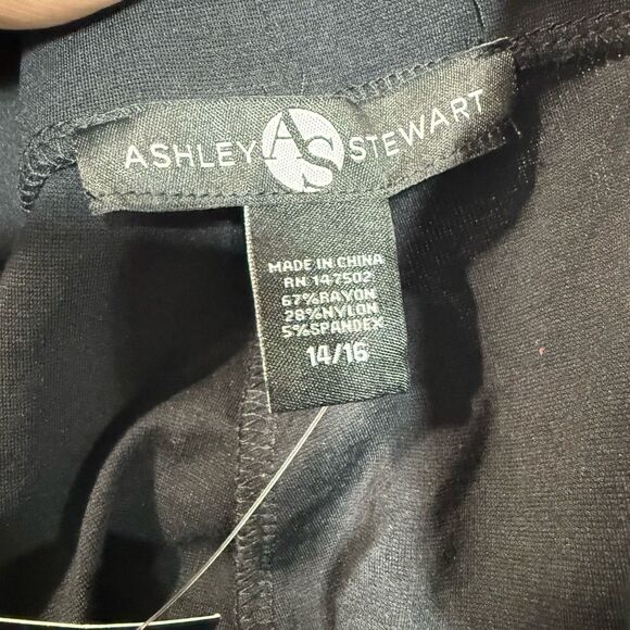 Ashely Stewart Women’s Hi Waist Legging Pants sz 14/16 NEW #G14 - Picture 7 of 9